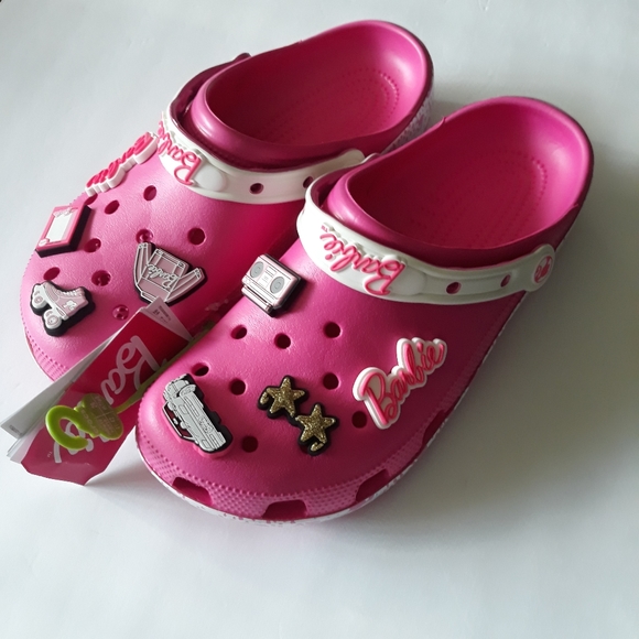 (New) Crocs Barbie Clogs (W10/M8) - Picture 7 of 14